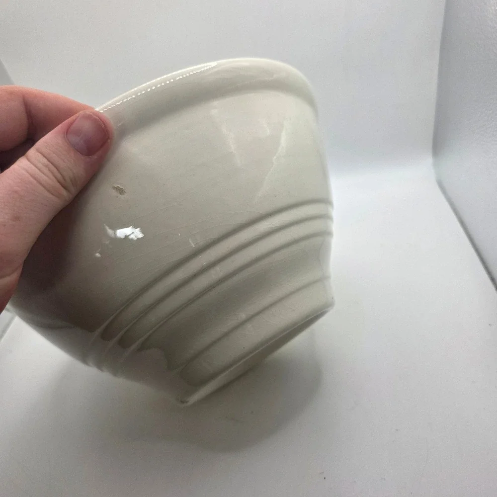 Vintage Bakerite Fruit Basket Serving Bowls Lot of 2 22K Gold Rim USA 1940s